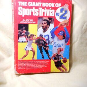 The GIANT Book of SPORTS TRIVIA ~ No. 2 ~~~  All New and Expamded Edition